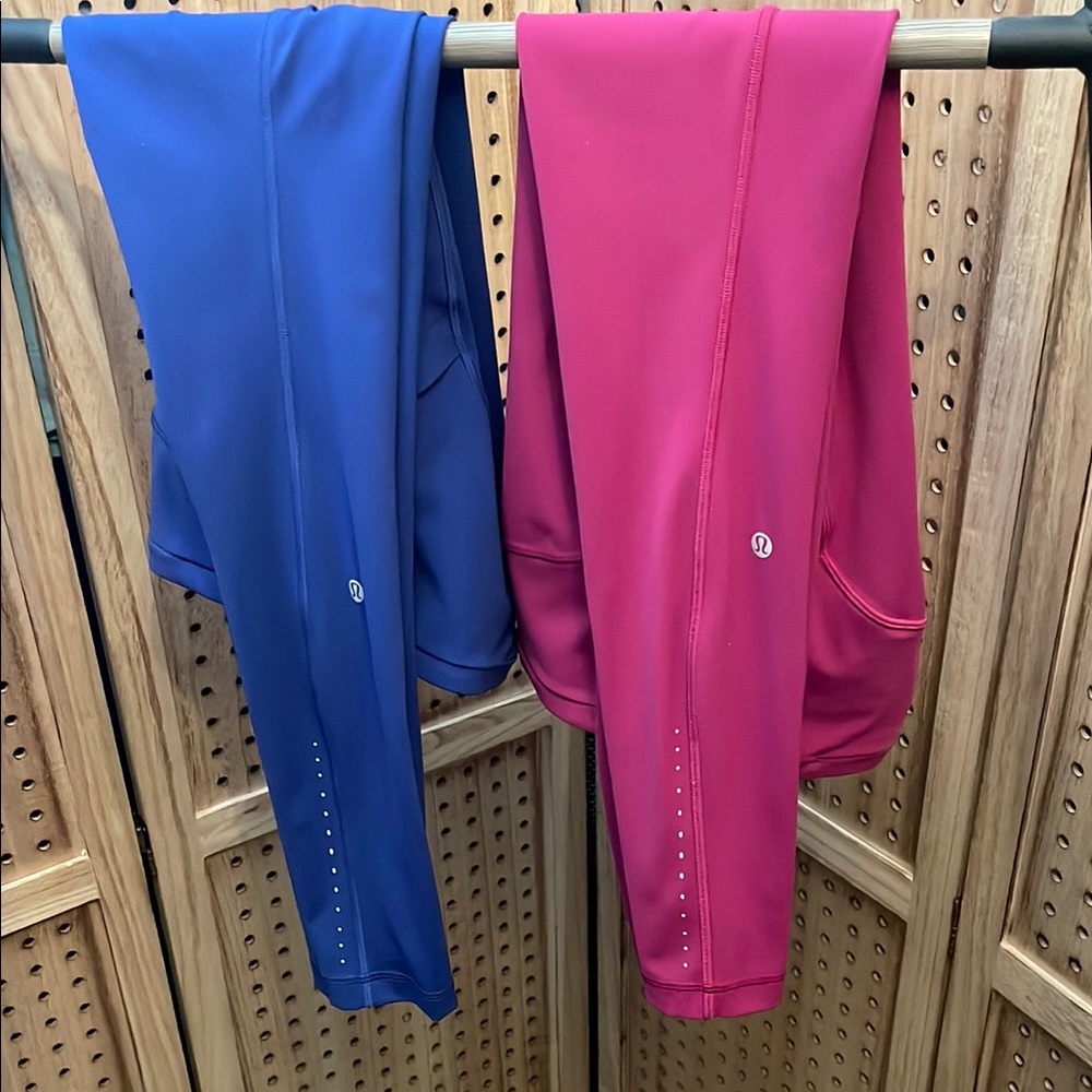 Lululemon Red and Blue Leggings‎ - Picture 4 of 4